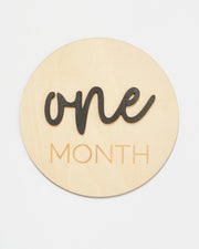 Wonder + Grow Wooden Milestone Cards