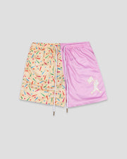 Batter Up Bakery Confetti Cupcake Diamond Air Mesh Shorts