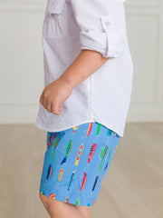 Boys Gone Fishin Swim Trunks