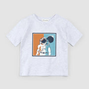 Astronaut Heather Grey T-Shirt