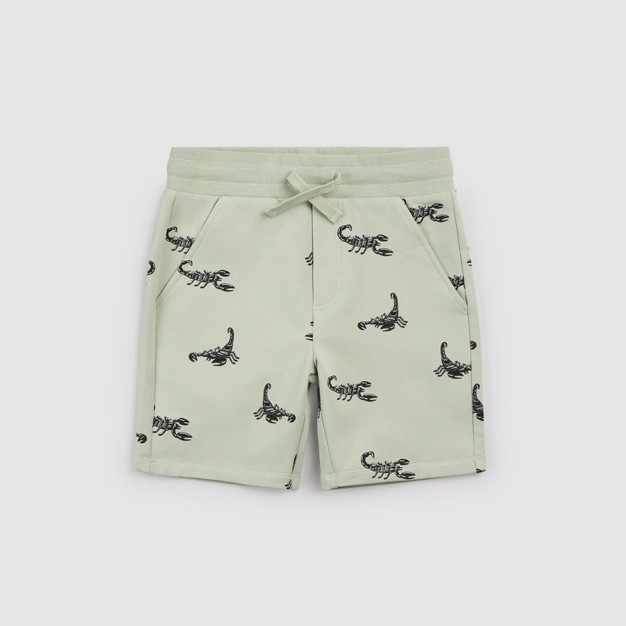 Scorpion on Sage Shorts
