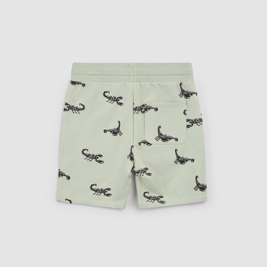 Scorpion on Sage Shorts