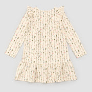 Garden Wall Print on Birch Dress