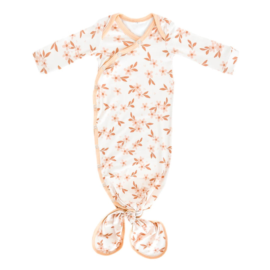 Newborn Copper Pearl Gown