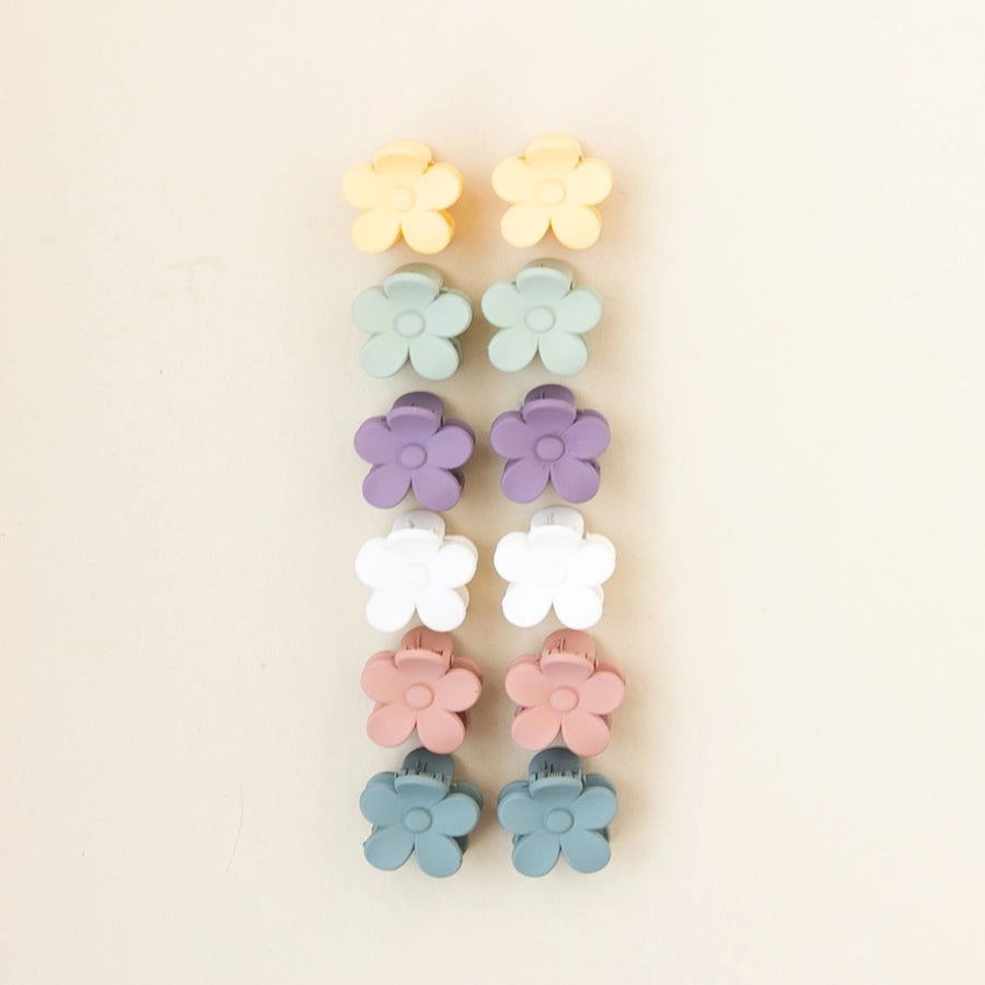 Mini Bloom Claw Clip Set