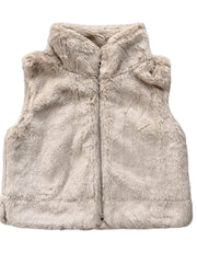 Fur Vest-Beige