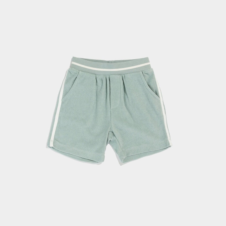 Green Terry Shorts