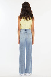 Girls Light Wash Denim