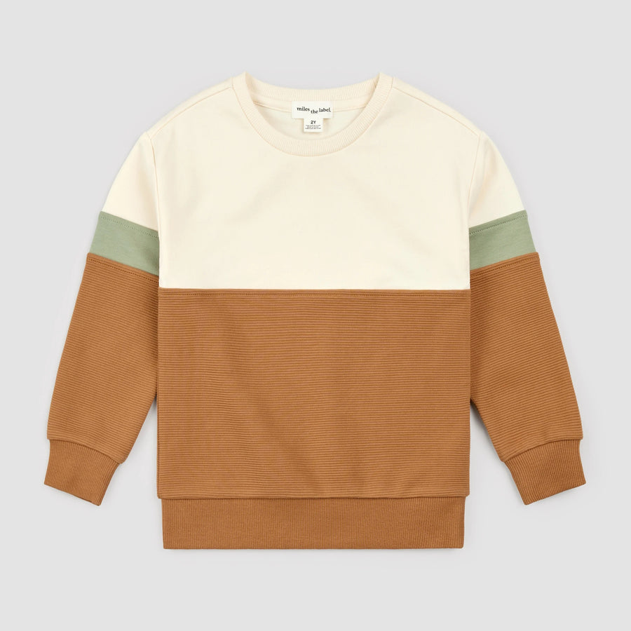 Sienna Ottoman Color Block Sweatshirt