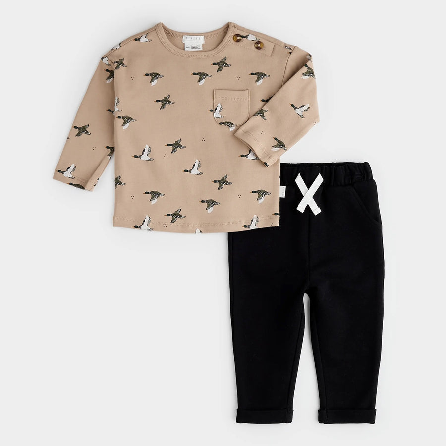 Mallard Print Outﬁt Set