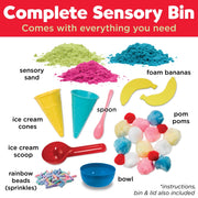 Sensory Bin Ice Cream Shop Activity Bin For Kids