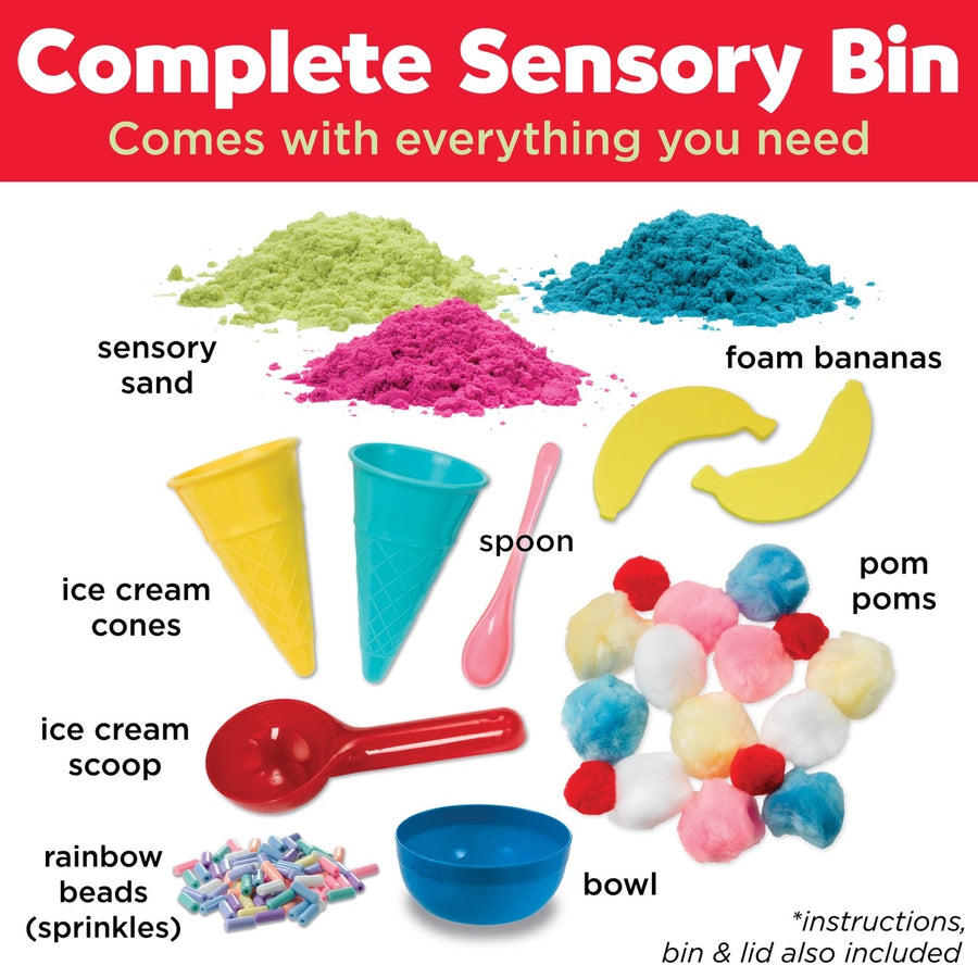 Sensory Bin Ice Cream Shop Activity Bin For Kids