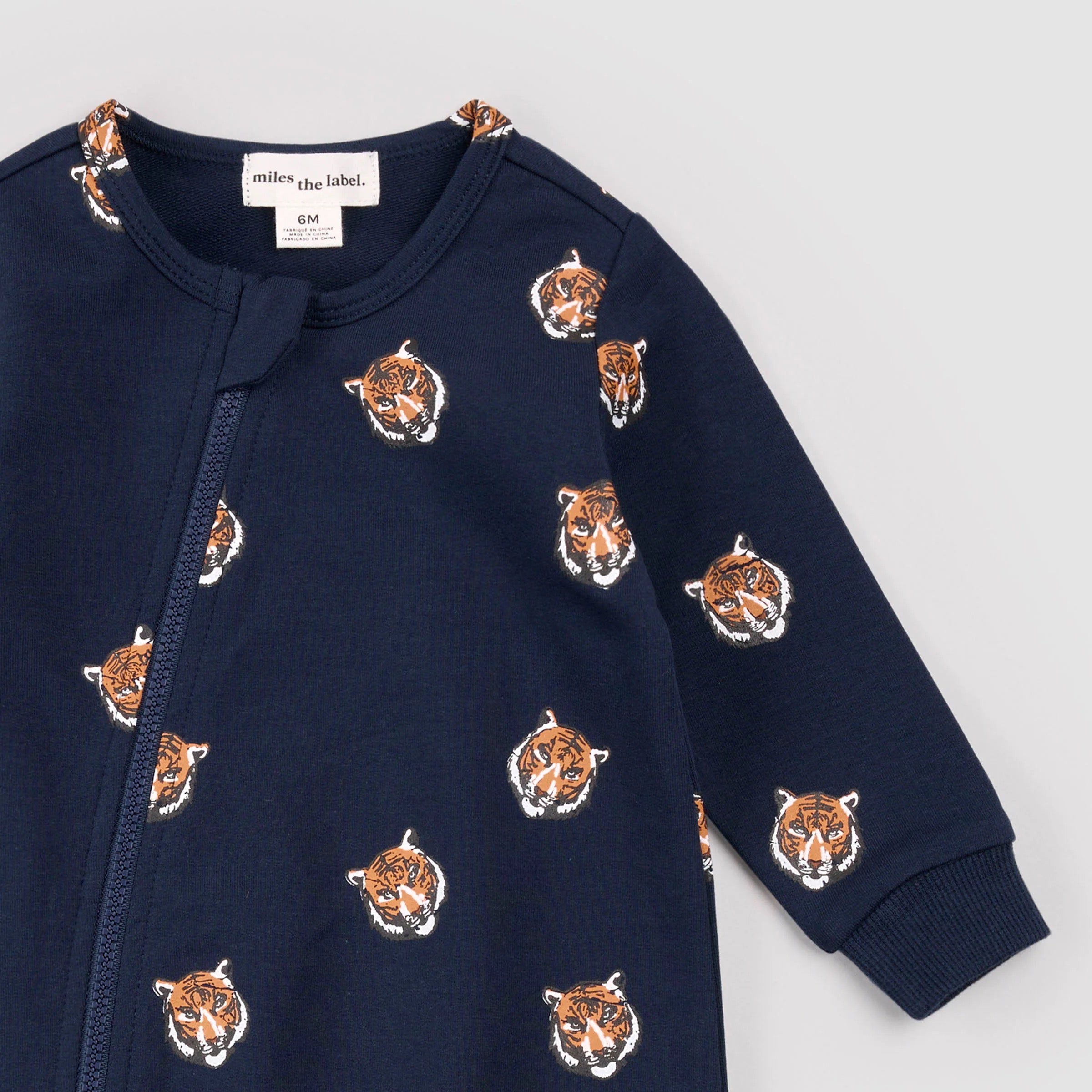 Go Tigers on Blue Playsuit