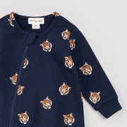 Go Tigers on Blue Playsuit