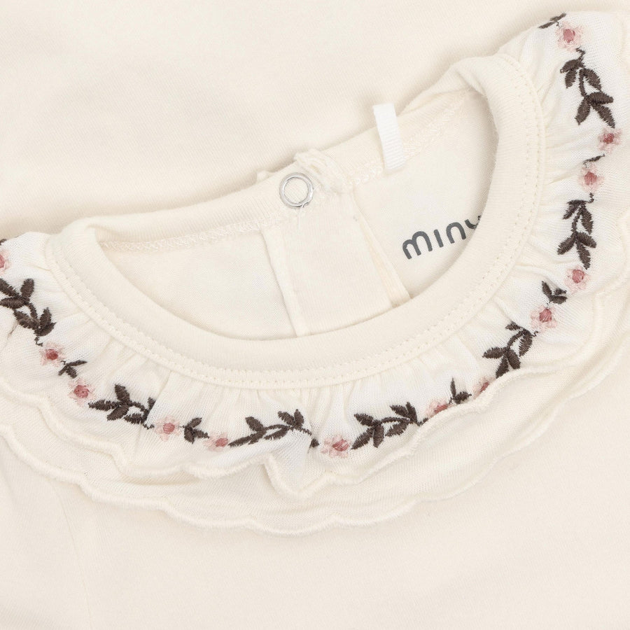 Embroidered Bodysuit