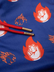 Flamethrower Diamond Air Mesh Shorts