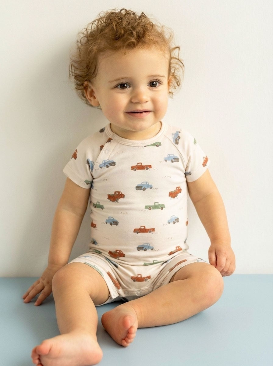 Trucks Modal Romper
