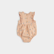 first ribbed bubble romper