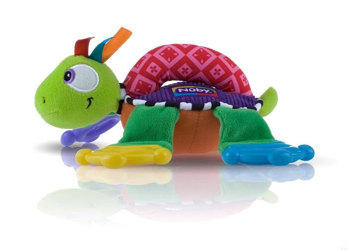 Nuby Floppers Plush Teether Toy