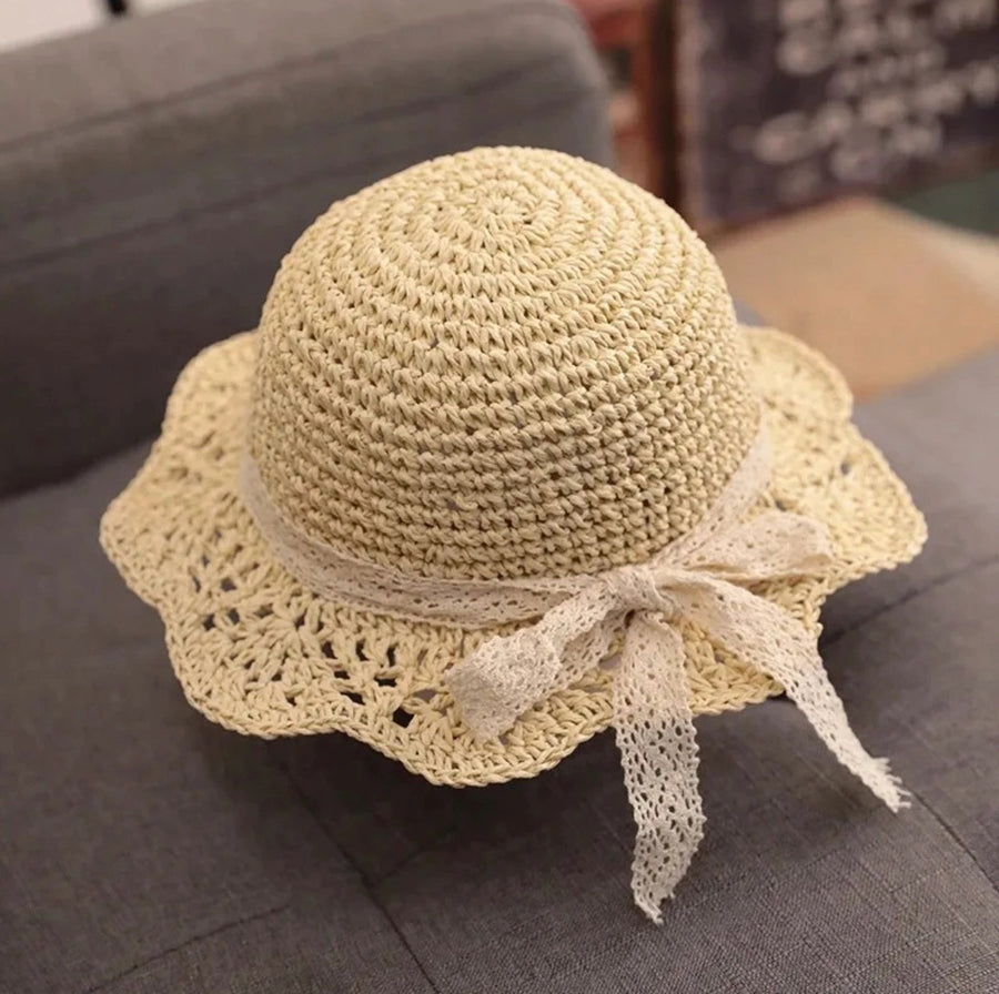 Straw Hat, Sun Hat, Beach Hat.