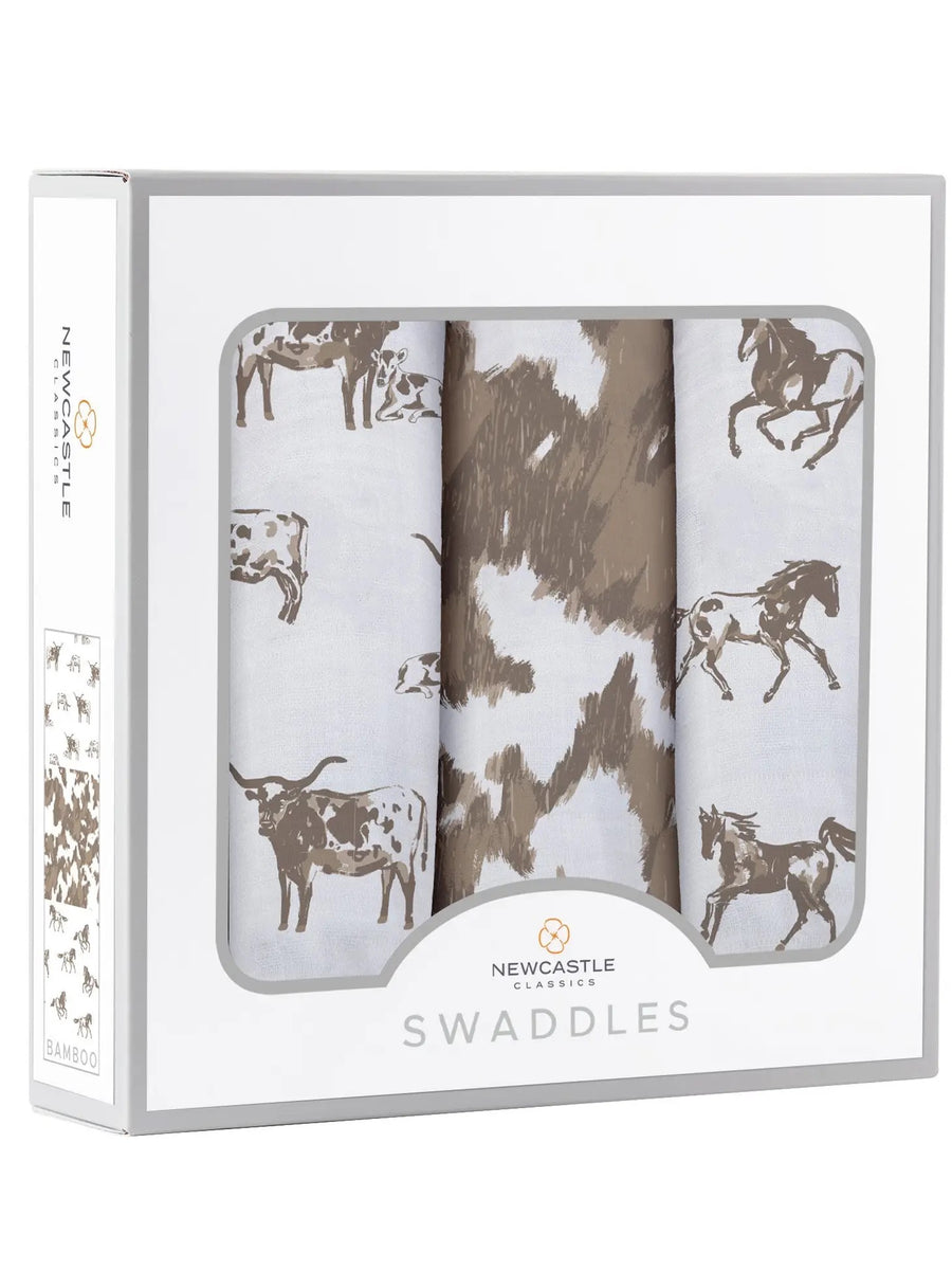 Bamboo Swaddle 3PK