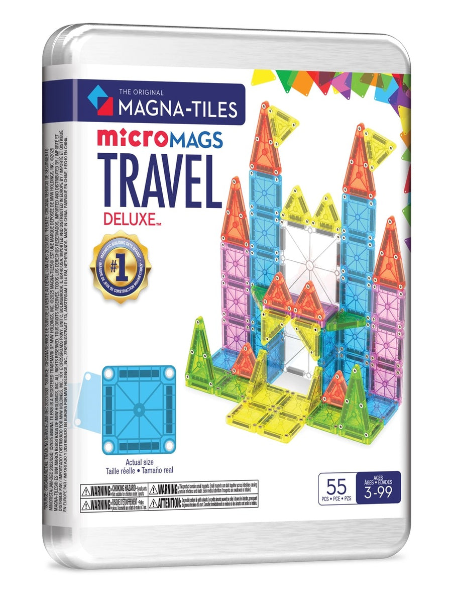 Magna-Tiles Travel Set Deluxe 55-Piece Set