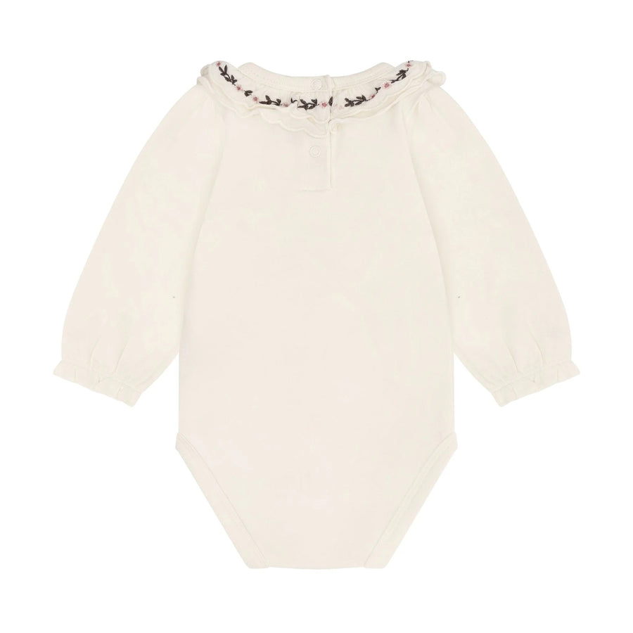 Embroidered Bodysuit