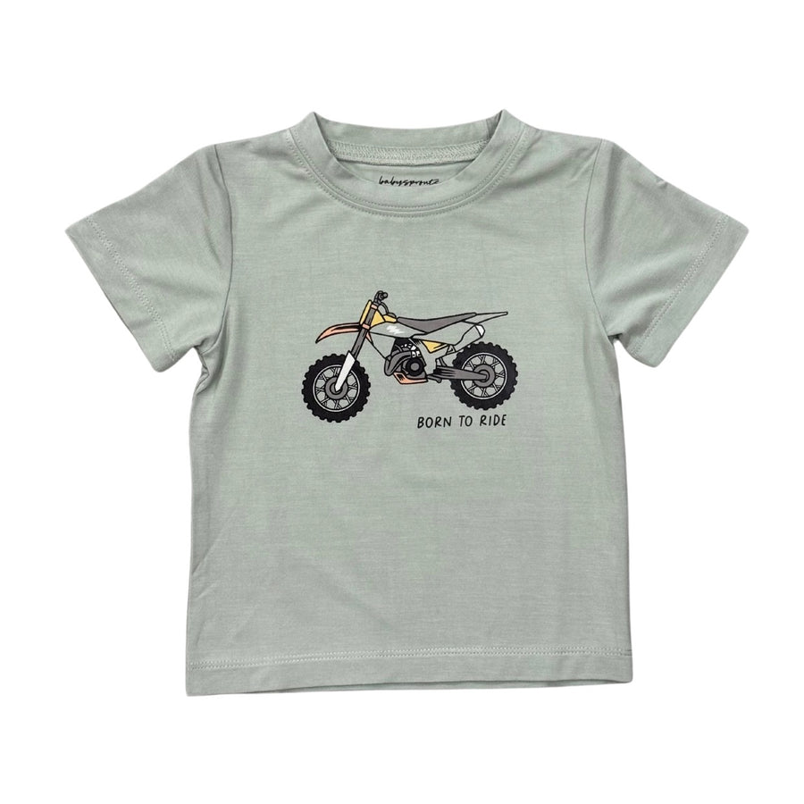 Born To Ride Boy's Short Sleeve Tee