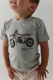 Born To Ride Boy's Short Sleeve Tee