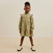 Sage Corduroy Dress
