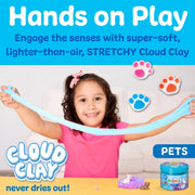 Sensory Mini Play Kit Jar with Cloud Clay