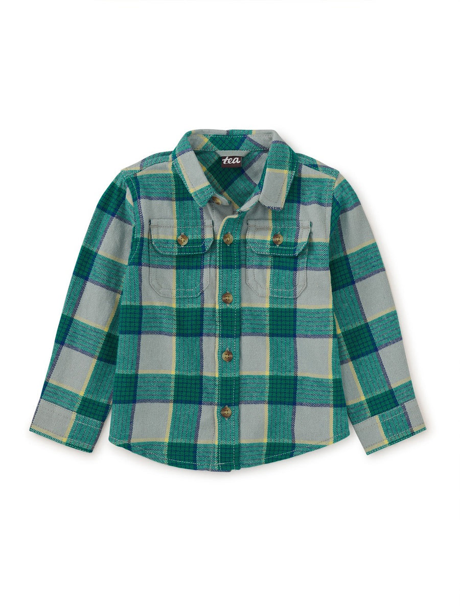 Flannel Button Up Shirt