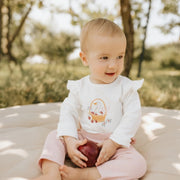 Dress-Up Duck 2pc LunaKnit Bodysuit Set