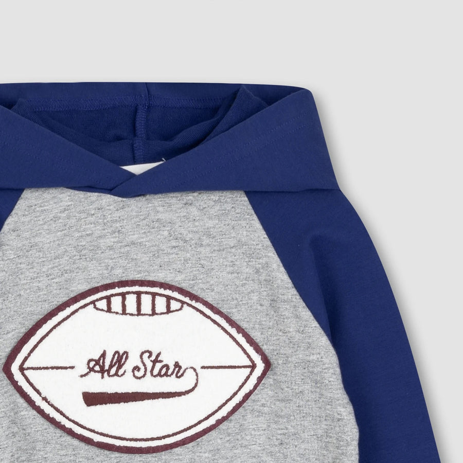 All-Star Color Block Hooded Sweatshirt