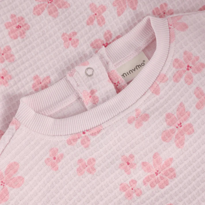 Minymo Girls Flower Sweatshirt