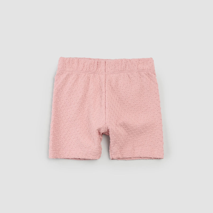 Rose Dotted Jersey Bike Shorts