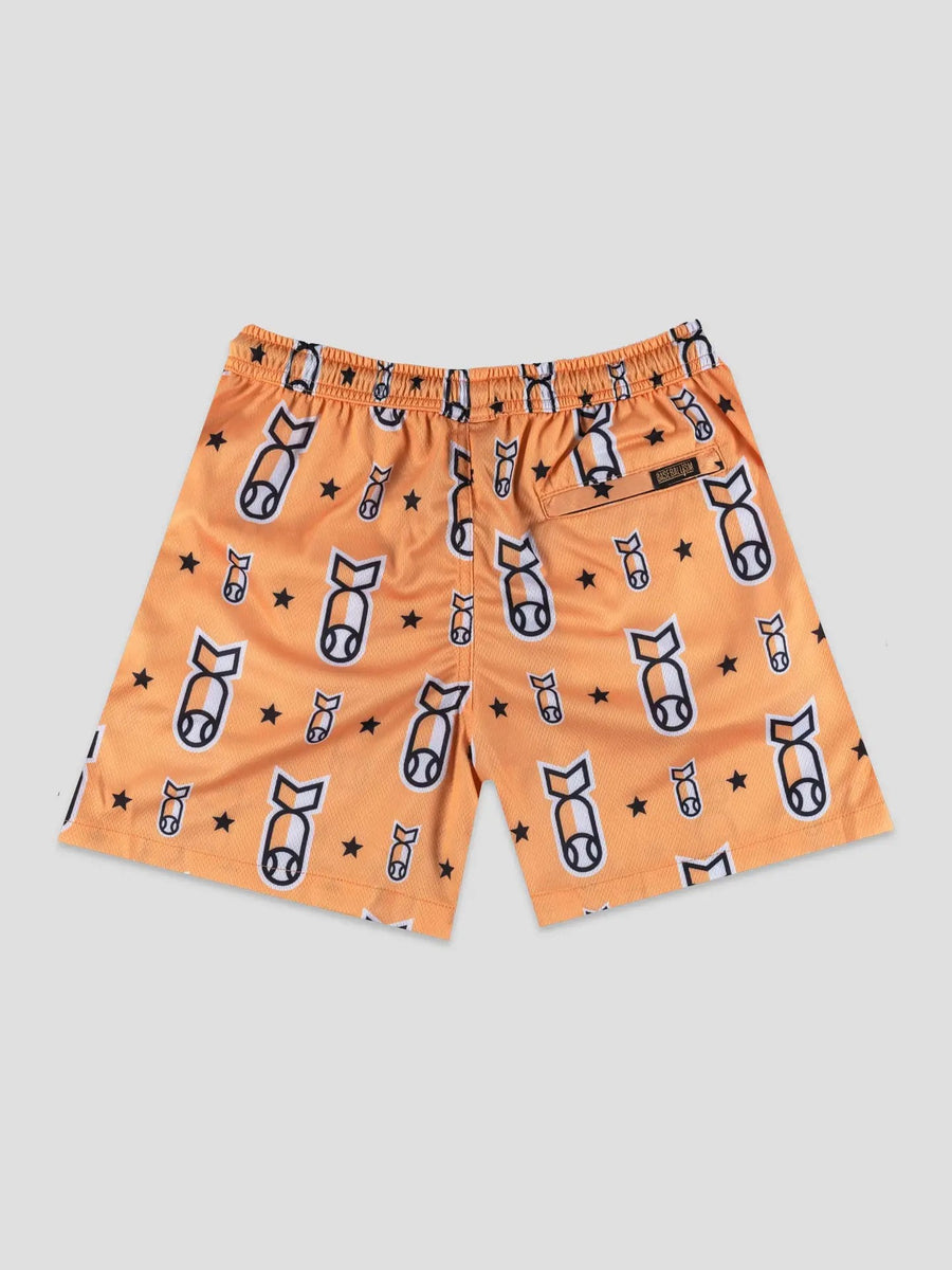 Stay Humble Drop Bombs Diamond Air Mesh Shorts