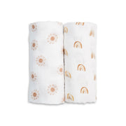 Lulujo Cotton Swaddles 2 pack