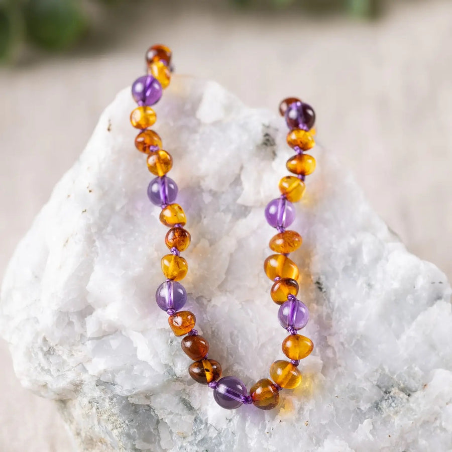 Raw Amber Necklace