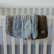 Muslin Burp Cloths (4 Pack)