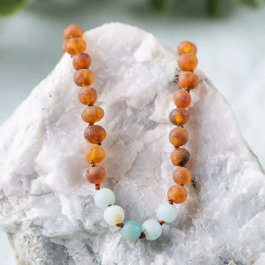 Raw Amber Necklace