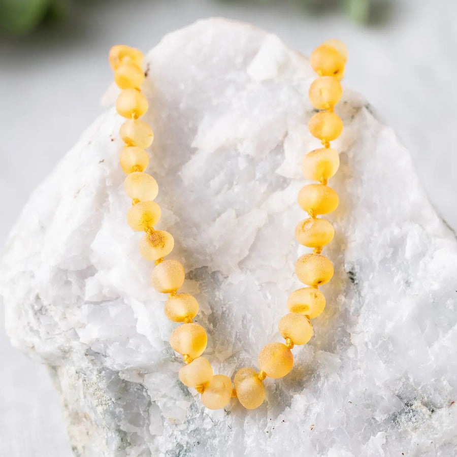 Raw Amber Necklace