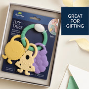 Itzy Trio™ Multi-Textured Silicone Teether