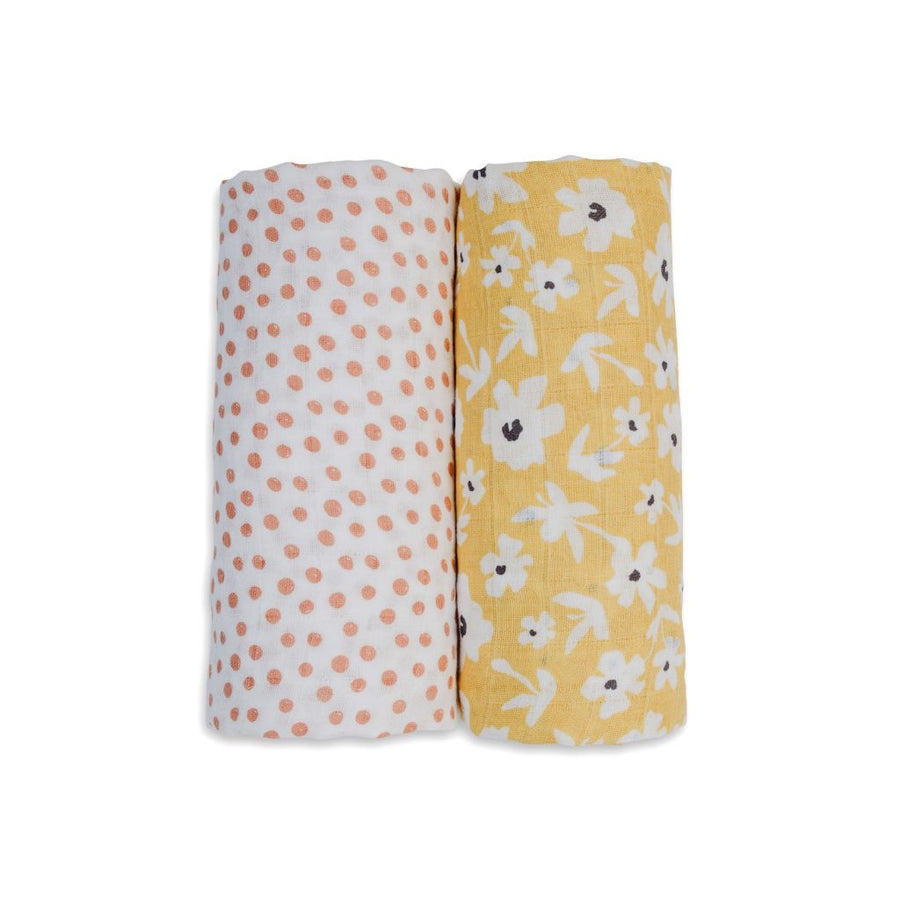 Lulujo Cotton Swaddles 2 pack