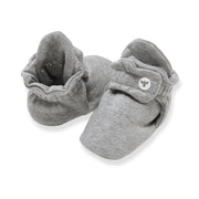 Organic Cotton Quilted Bee Baby Booties