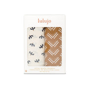 Lulujo Cotton Swaddles 2 pack