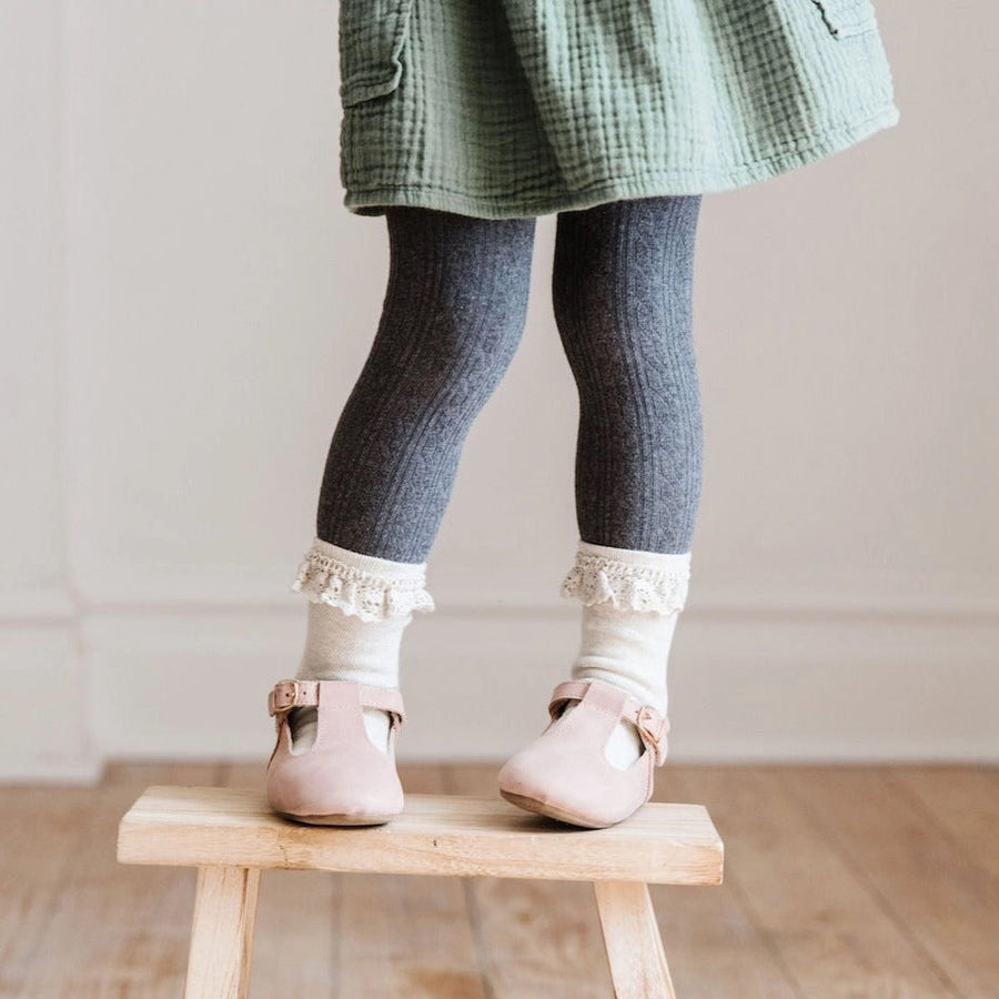 Tights-Cable Knit