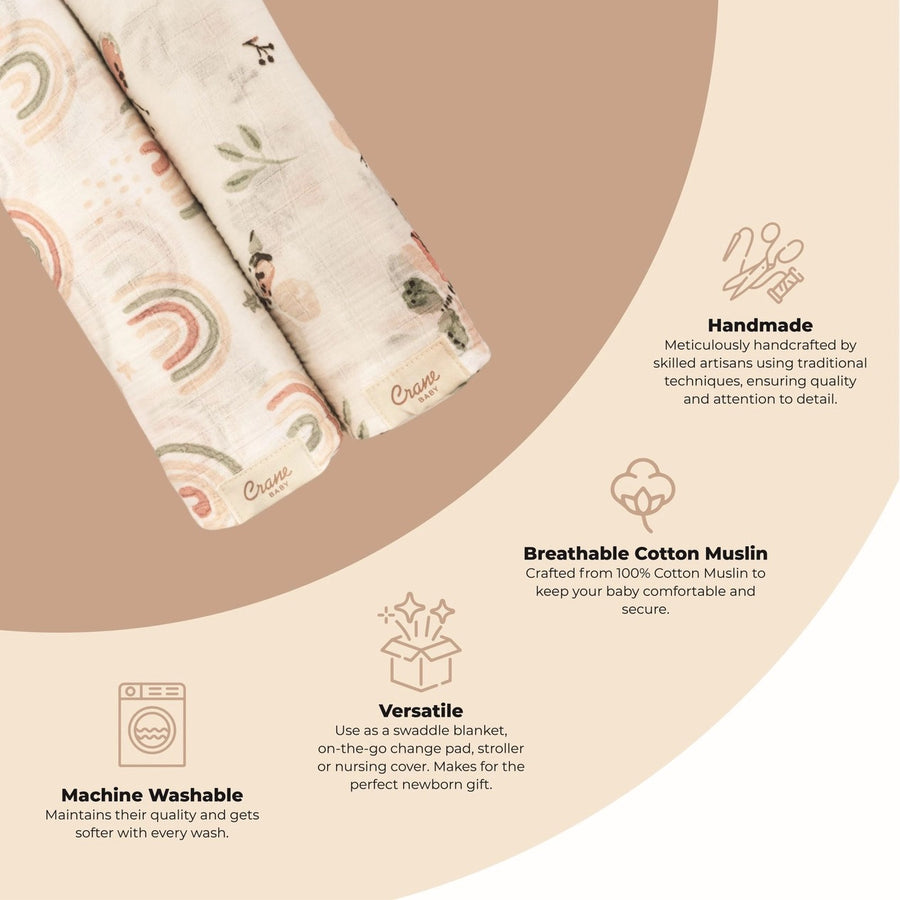 2PC Swaddle Set