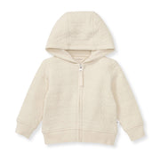 Organic Cotton Quilted Bee Baby Jacket