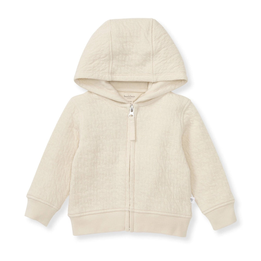 Organic Cotton Quilted Bee Baby Jacket